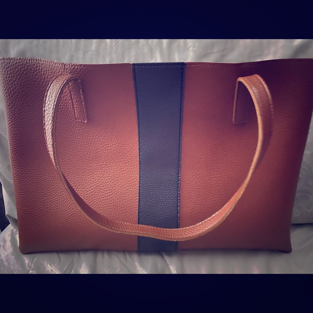 Vegan leather Tote bag